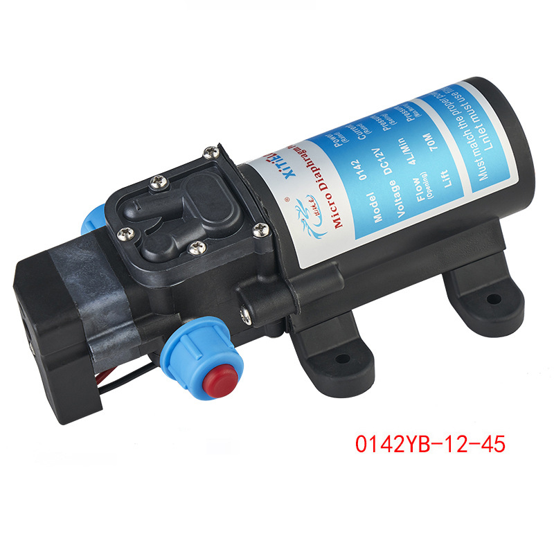 Mini Peristaltic Pump 12V - ปั๊มน้ำพ่นสีรองพื้น45วัตต์พร้อมสวิตช์แรงดัน12โวลต์24โวลต์ปั๊มน้ำไดอะแฟรม DC สำหรับ RV ตั้งแคมป์เรือสนามหญ้า