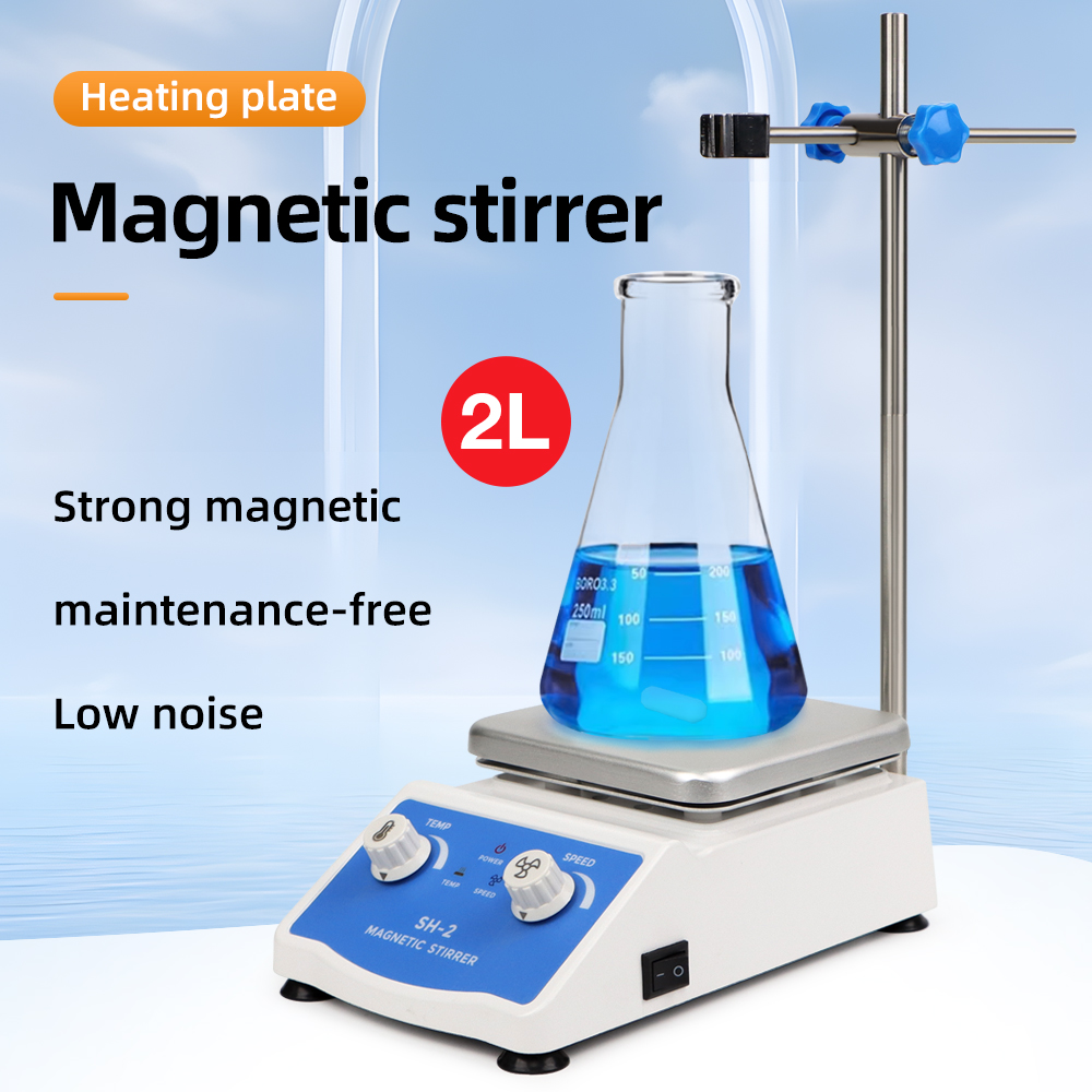 Lab Magnetic Stirrer Hot Plate - เครื่องทําความร้อน Magnetic Stirrer ดิจิตอลจอแสดงผล Thermostatic Stirrer