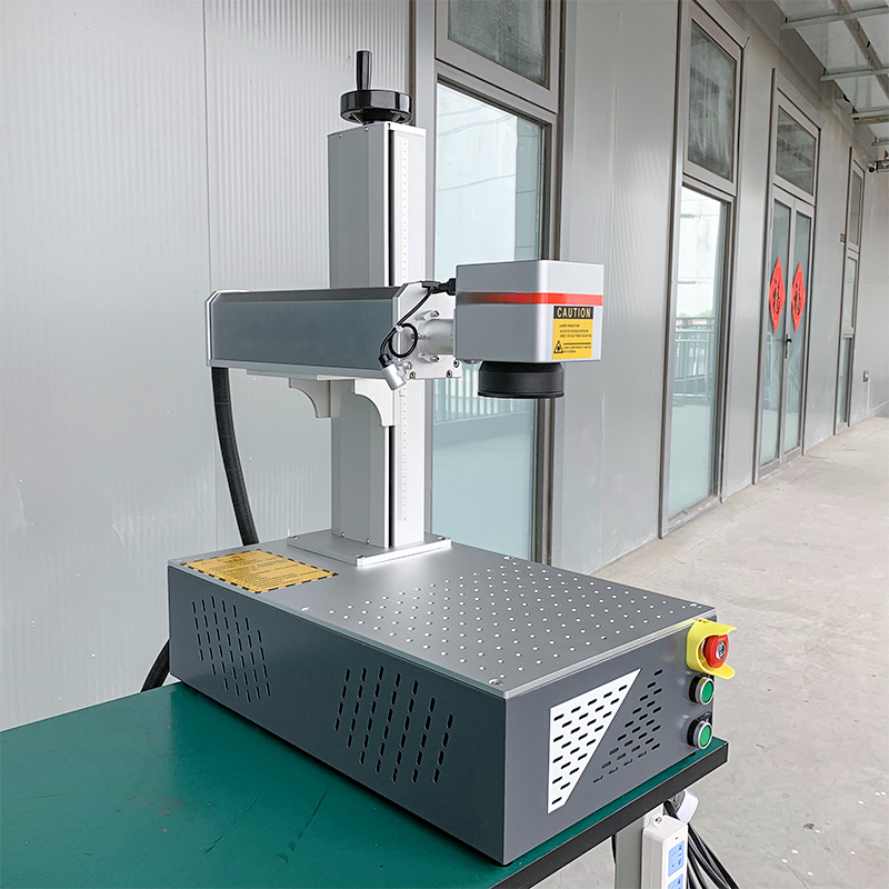Fiber Laser Marking Machine 30W - เครื่องเลเซอร์ไฟเบอร์แบบพกพาสำหรับทำเครื่องหมายบนโลหะ 20W/30W/50W/100W Max Raycus JPT Mopa