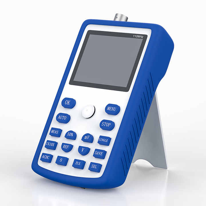 Fnirsi Digital Oscilloscope Handheld - FNIRSI-1C15 ออสซิลโลสโคปแบบดิจิตอลมือถือระดับมืออาชีพ อัตราการสุ่มตัวอย่าง 500ms/s แบนด์วิดท์อนาล็อก 110MHz