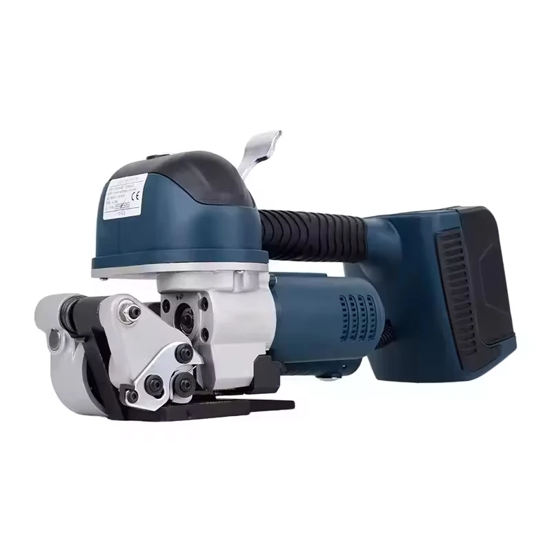Industrial Tools - เครื่องรัดสายรัดอัตโนมัติแบบมือถือ ใช้แบตเตอรี่ สำหรับงานหนัก ใช้กับท่อเหล็กอุตสาหกรรม สำหรับสายรัด PP/PET