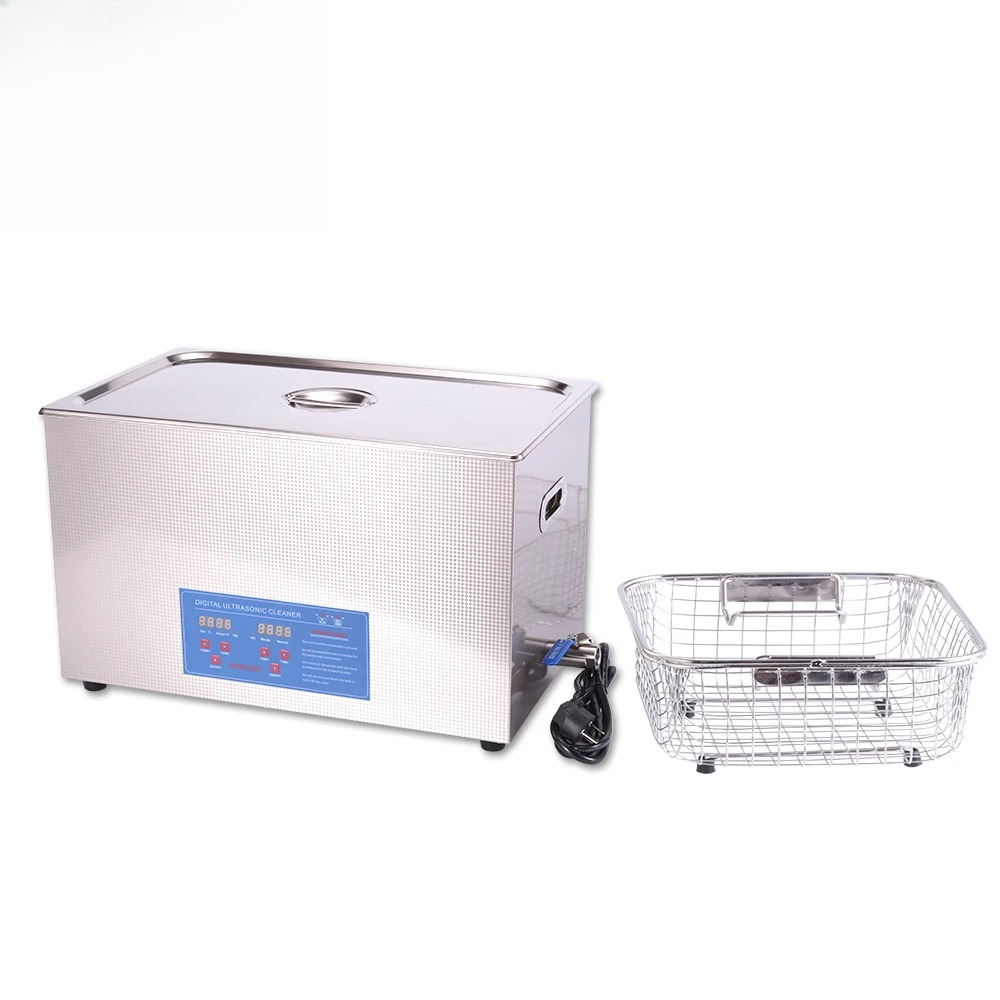 Ultrasonic Cleaner 30L Industrial - เครื่องทำความสะอาดชิ้นส่วนรถยนต์แบบอัลตราโซนิกไฟฟ้า SN-100A 30 ลิตร สภาพใหม่ เครื่องล้างอัลตราโซนิกอุตสาหกรรมสำหรับการทำความสะอาดอย่างมีประสิทธิภาพ