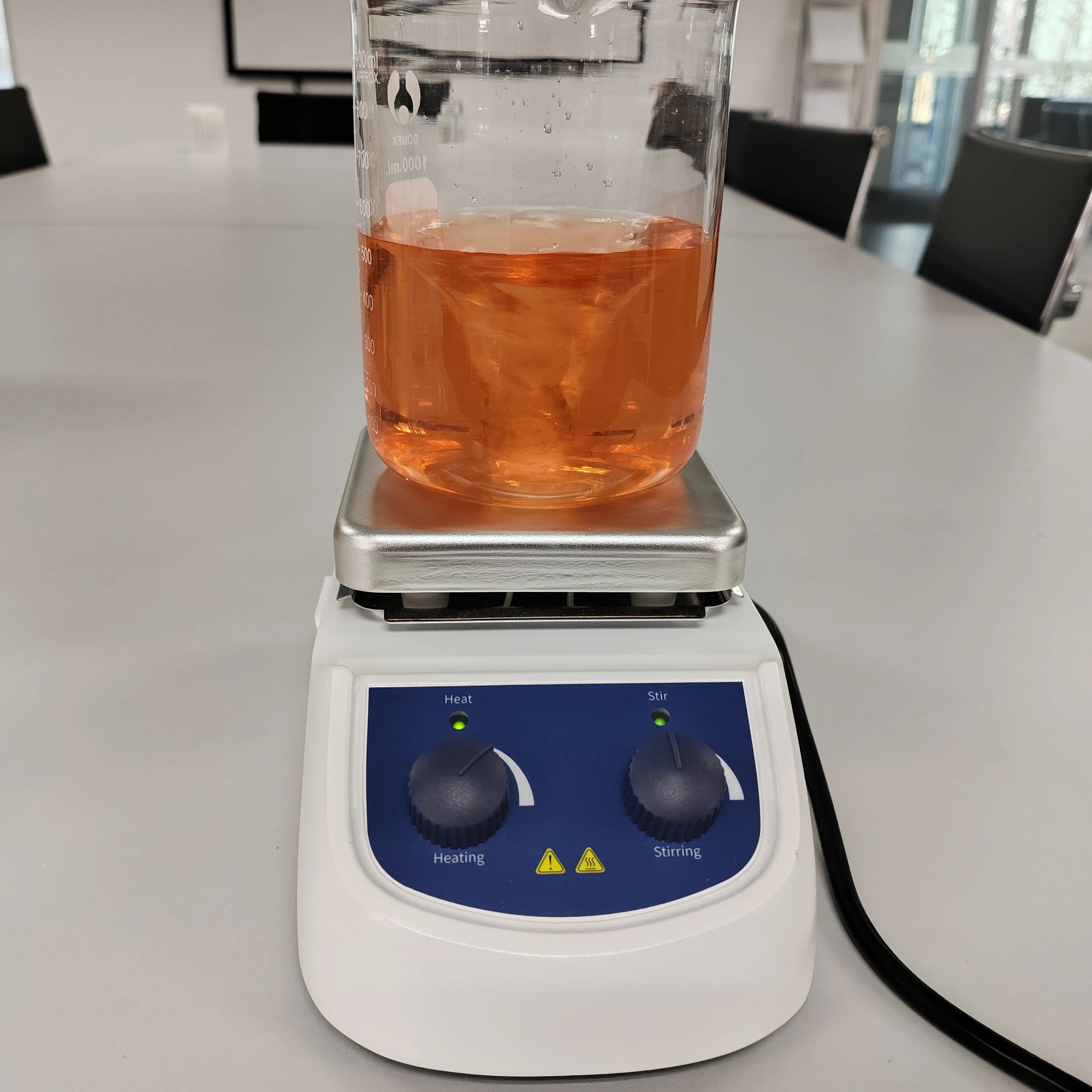 Lab Equipment - MS4-H380-E 5L เครื่องกวนสารแม่เหล็กพร้อมแผ่นทำความร้อน อุปกรณ์ทำความร้อนในห้องปฏิบัติการพร้อมแม่เหล็กสำหรับการวิจัยทางวิทยาศาสตร์