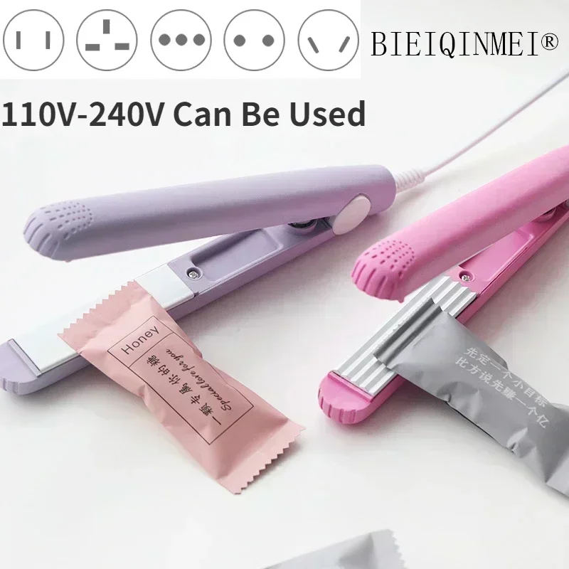 Plastic Bag Impulse Heat Sealer - มินิแบบพกพาความร้อนเครื่องซีลอาหารเครื่องซีลสูญญากาศซีลบรรจุพลาสติก Impulse SEALER ในครัวเรือนกระเป๋าคลิปมือถือ