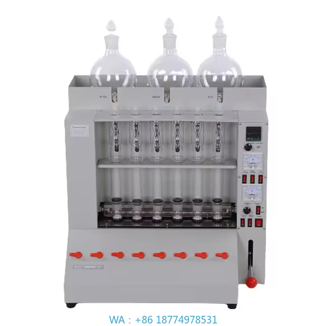 Test Instruments - เครื่องวิเคราะห์เส้นใยดิบ CXC-06 ของบริษัท Content Agriculture Instruments