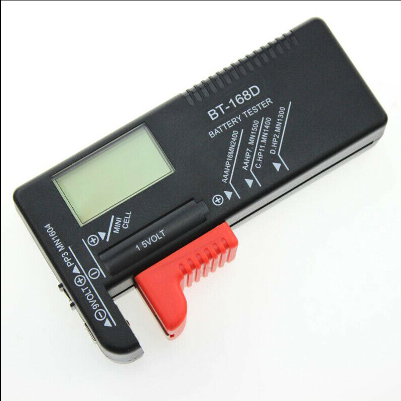 Test Instruments - เครื่องทดสอบความจุแบตเตอรี่รุ่นใหม่ BT168D เครื่องมือวัดแรงดันไฟฟ้าแบตเตอรี่แบบดิจิตอล