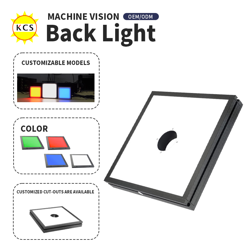 Test Instruments - ไฟแบ็คไลท์ LED แบบมีรูพรุน KCS สำหรับการตรวจสอบด้วยระบบวิชันซิสเต็ม แหล่งกำเนิดแสงแบบแบน