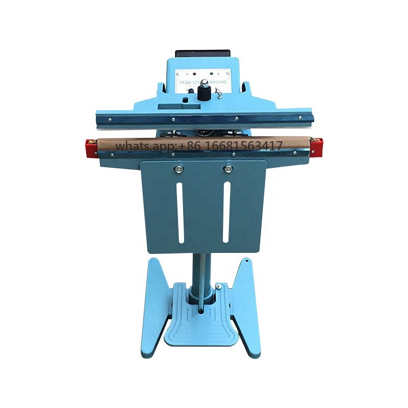 Plastic Bag Impulse Heat Sealer - เครื่องซีลถุงพลาสติกแบบใช้เท้าเหยียบ คุณภาพสูง พร้อมระบบทำความร้อนสองด้าน