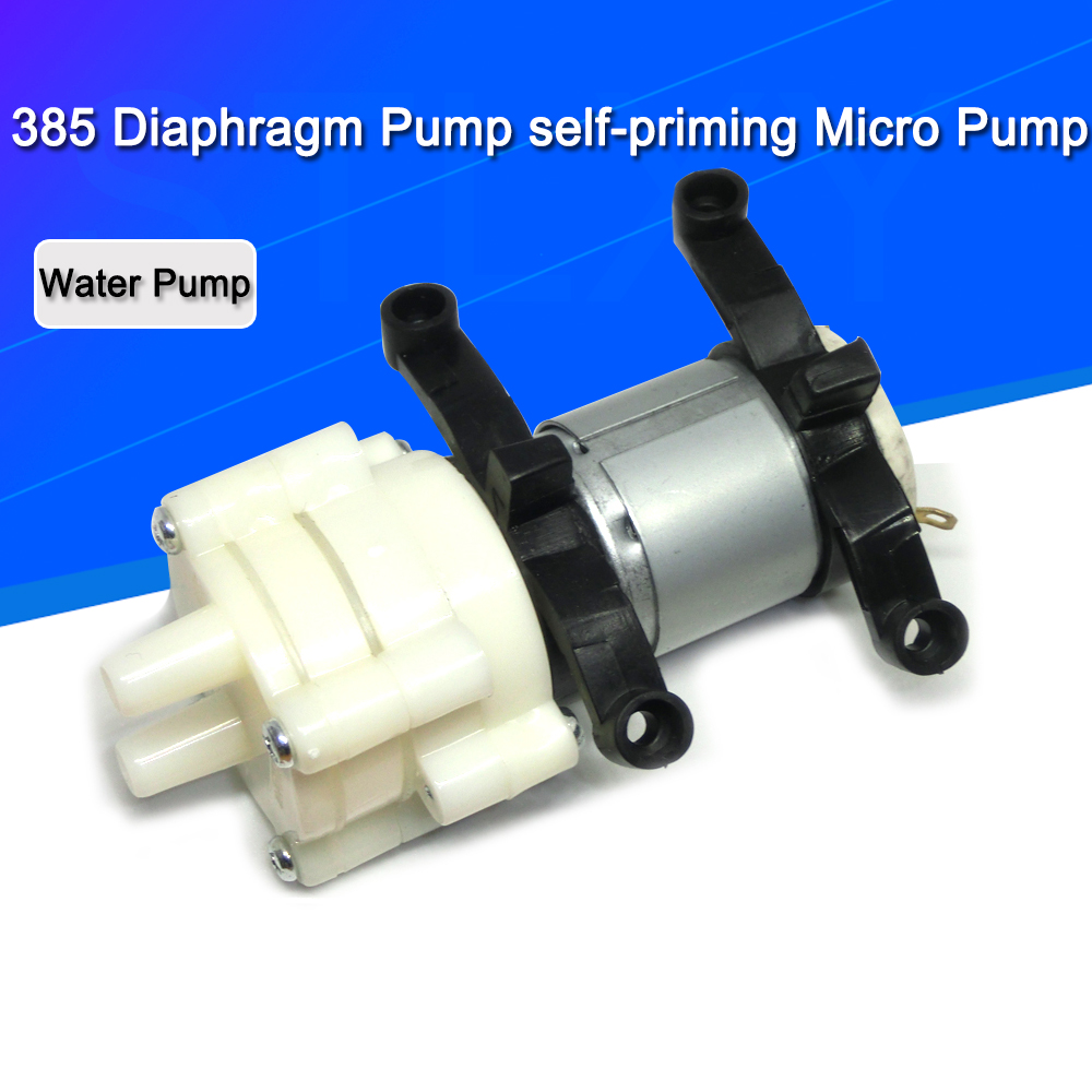 Mini Peristaltic Pump 12V - 385 DC 6V-12V อุณหภูมิ 100 องศาเซลเซียส