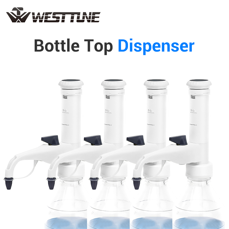 Lab Equipment - WESTTUNE เครื่องจ่ายขวดด้านบนแบบปรับได้เครื่องจ่ายในห้องปฏิบัติการเชิงปริมาณอุปกรณ์ห้องปฏิบัติการสําหรับการวิจัยทางวิทยาศาสตร์เคมี