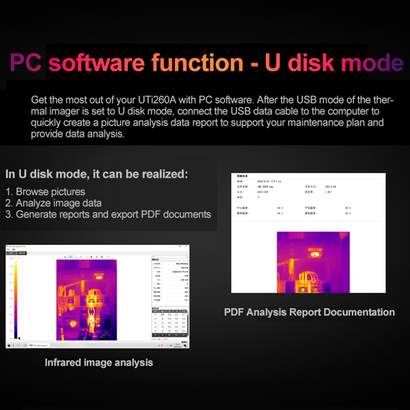 กล้องถ่ายภาพความร้อน UNI-T UTI - Thermal Imaging Camera Pcb Repair บทวิจารณ์และราคา