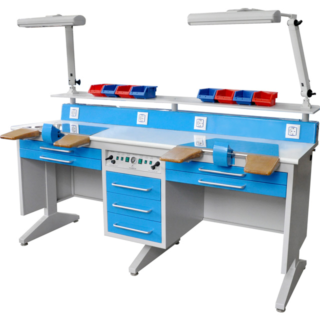 โต๊ะทำงานช่างทันตกรรมสำหรับช่า - Lab Equipment บทวิจารณ์และราคา