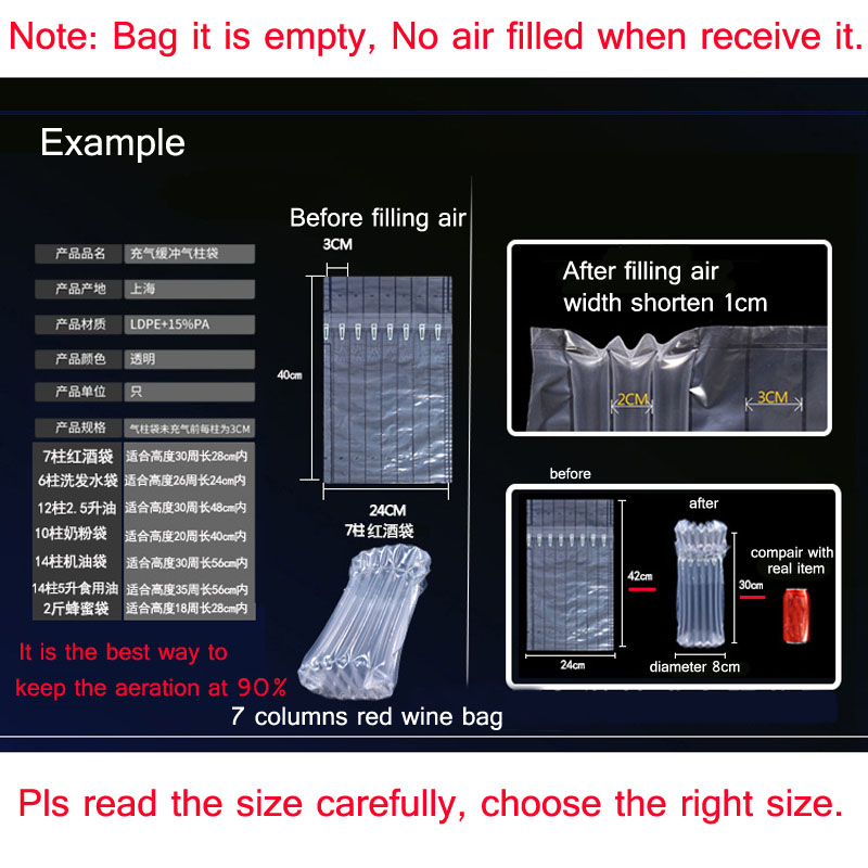 ถุงกันกระแทกเติมอากาศแบบเป่าลม - Air Bubble Wrap Roll Packaging บทวิจารณ์และราคา