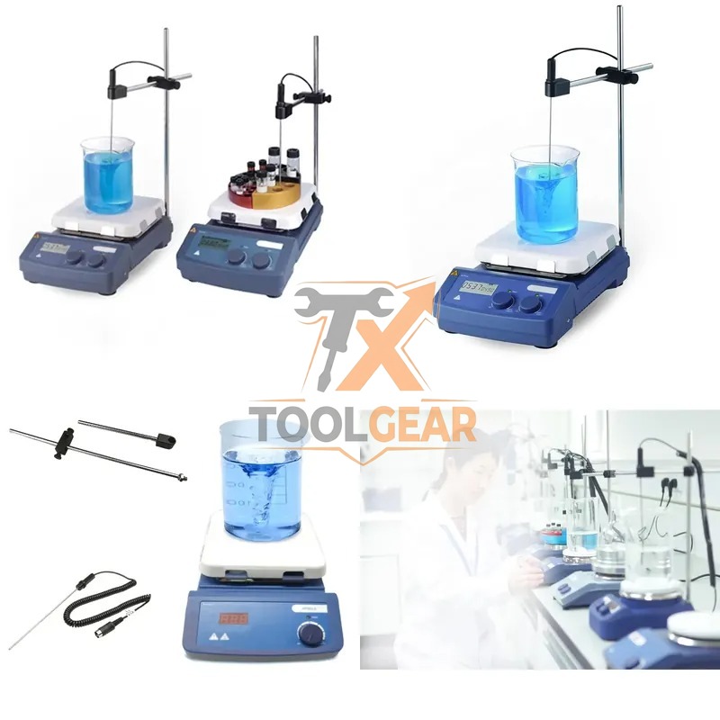 เครื่องกวนสารแม่เหล็กแบบดิจิตอ - Lab Magnetic Stirrer Hot Plate บทวิจารณ์และราคา