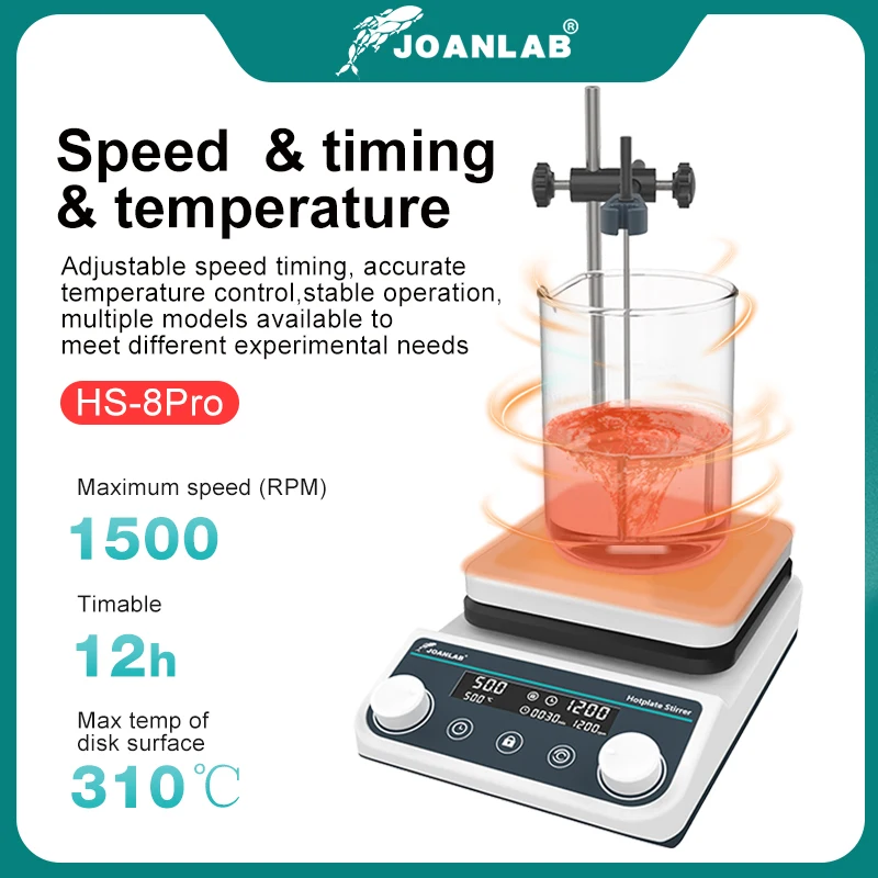 JOANLAB Magnetic Stirrer ห้องป - Lab Magnetic Stirrer Hot Plate บทวิจารณ์และราคา