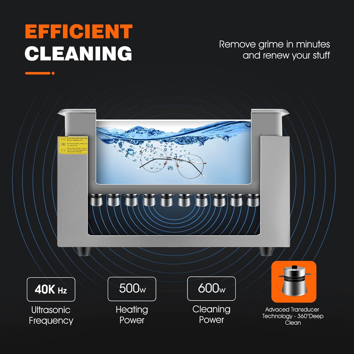 ACMESONIC 600W 40kHz Ultrasoni - Ultrasonic Cleaner 30L Industrial บทวิจารณ์และราคา