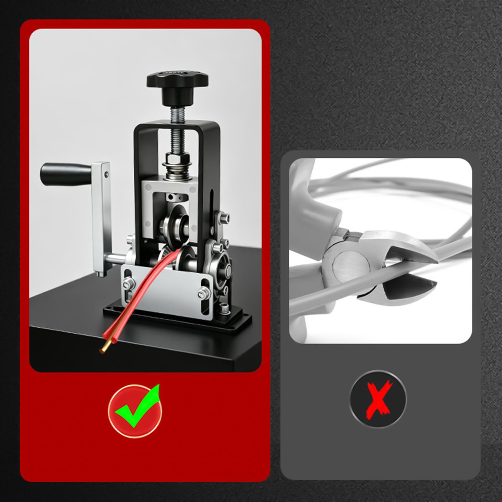 เครื่องปอกสายไฟฟ้าแบบมือหมุน อ - Industrial Tools บทวิจารณ์และราคา