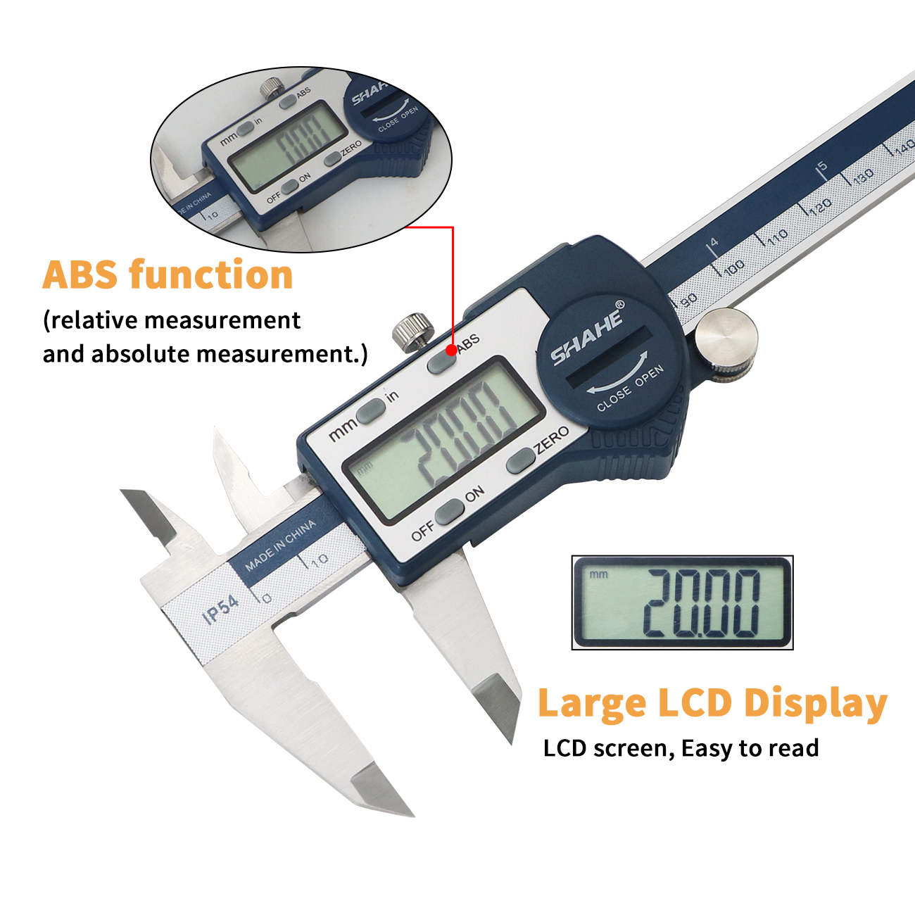 IP54 กันน้ํา Digital Caliper M - Digital Caliper 150Mm Stainless Steel บทวิจารณ์และราคา