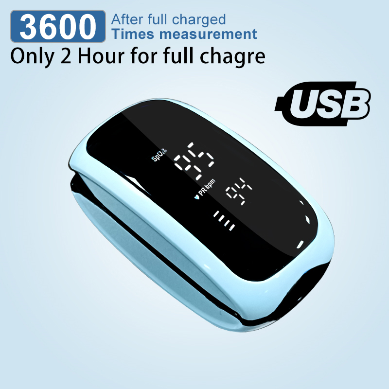 เครื่องวัดออกซิเจนในเลือดแบบชา - Pulse Oximeter Fingertip Rechargeable บทวิจารณ์และราคา