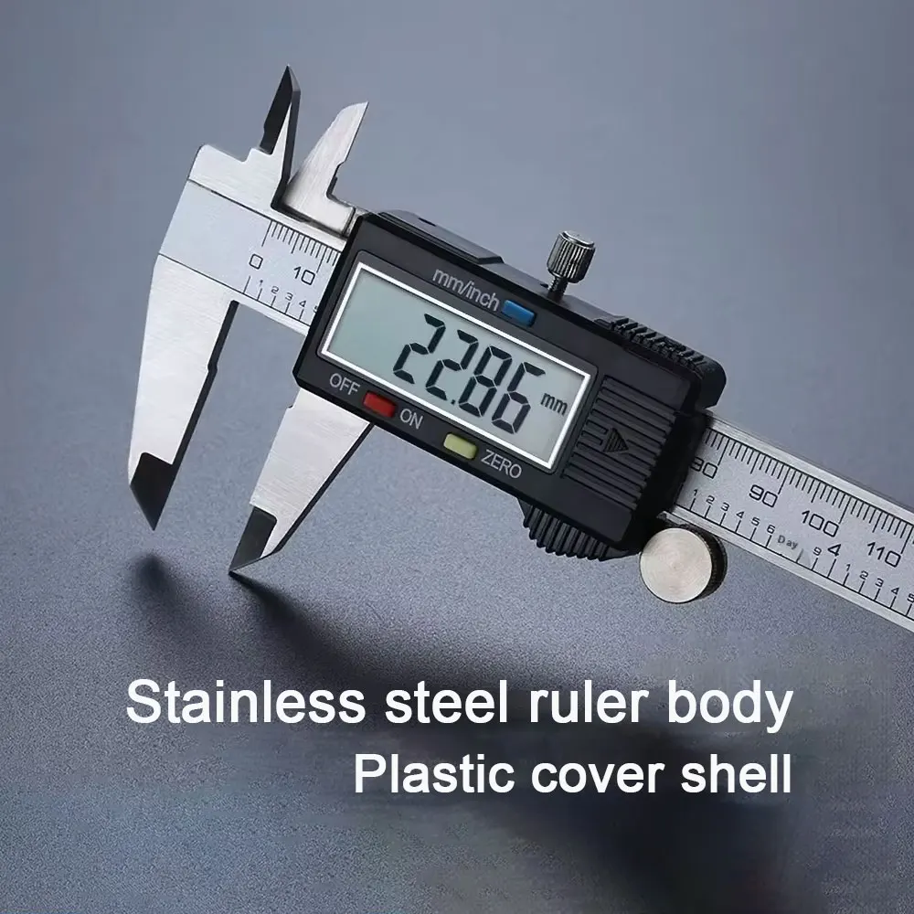 คาลิเปอร์ดิจิตอลความแม่นยำสูง  - Digital Caliper 150Mm Stainless Steel บทวิจารณ์และราคา