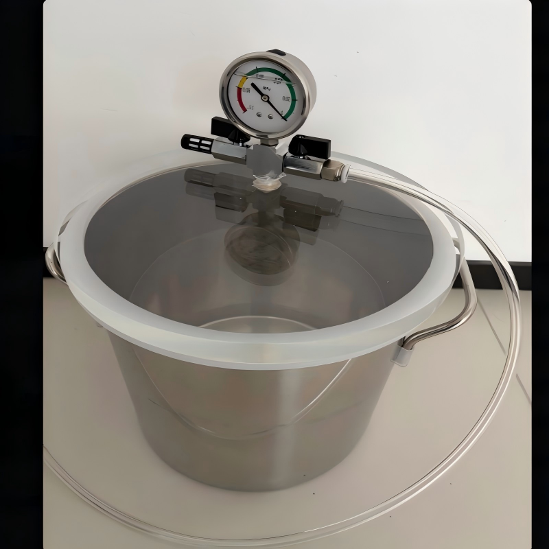 ถังสุญญากาศสแตนเลส 4/5/9 แกลลอ - Vacuum Chamber Kit With Pump บทวิจารณ์และราคา