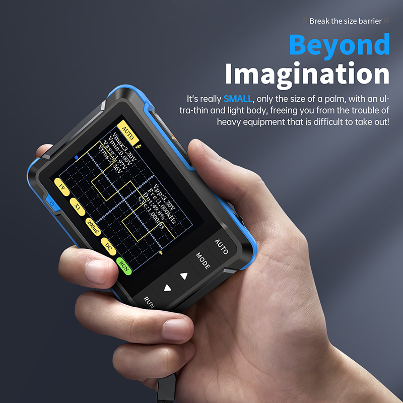 Fnirsi DSO152ออสซิลโลสโคปแบบมื - Fnirsi Digital Oscilloscope Handheld บทวิจารณ์และราคา