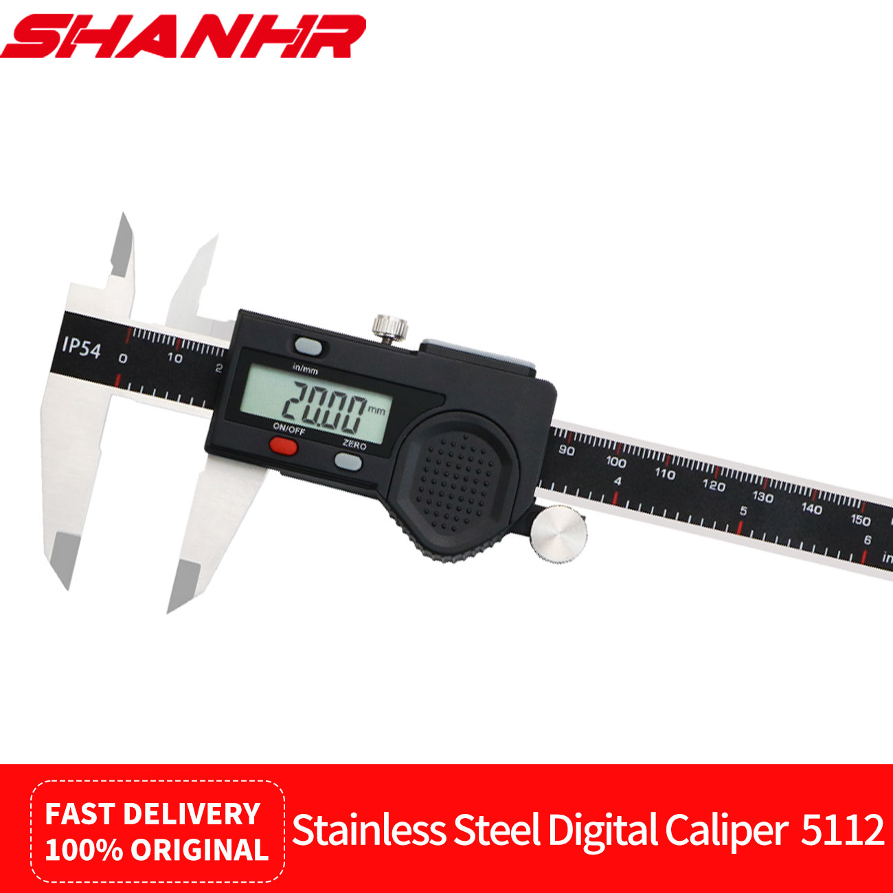 SHANHR IP54 คาลิปเปอร์ดิจิตอลก - Digital Caliper 150Mm Stainless Steel บทวิจารณ์และราคา