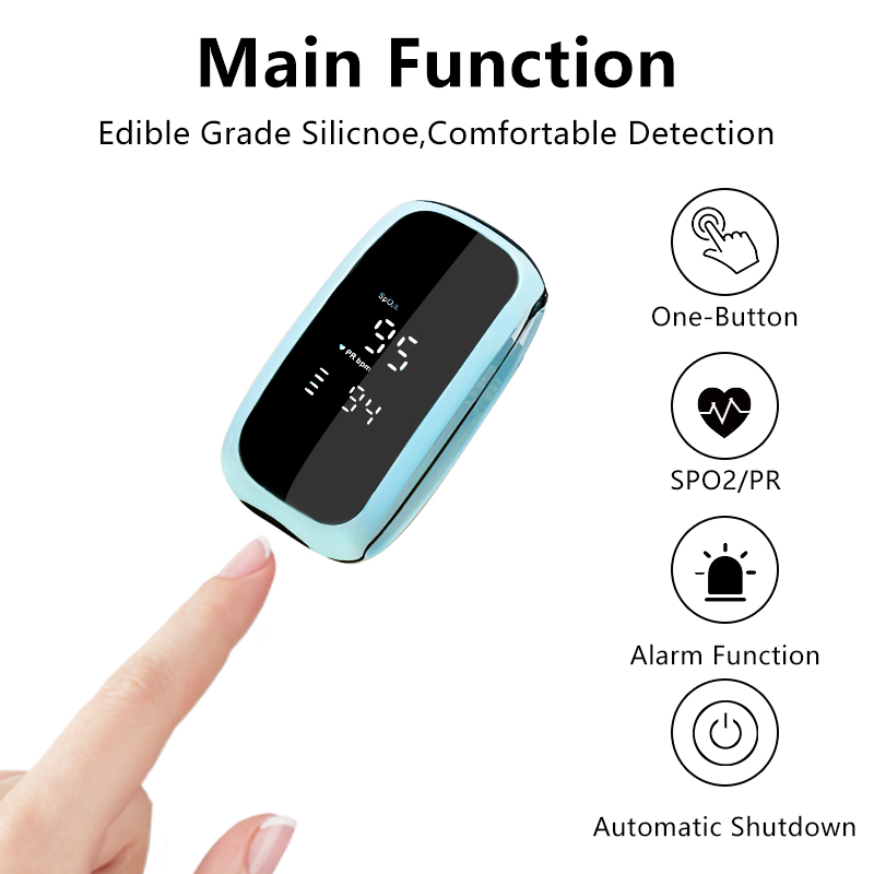 AiQUE ชาร์จทางการแพทย์ดิจิตอลป - Pulse Oximeter Fingertip Rechargeable บทวิจารณ์และราคา