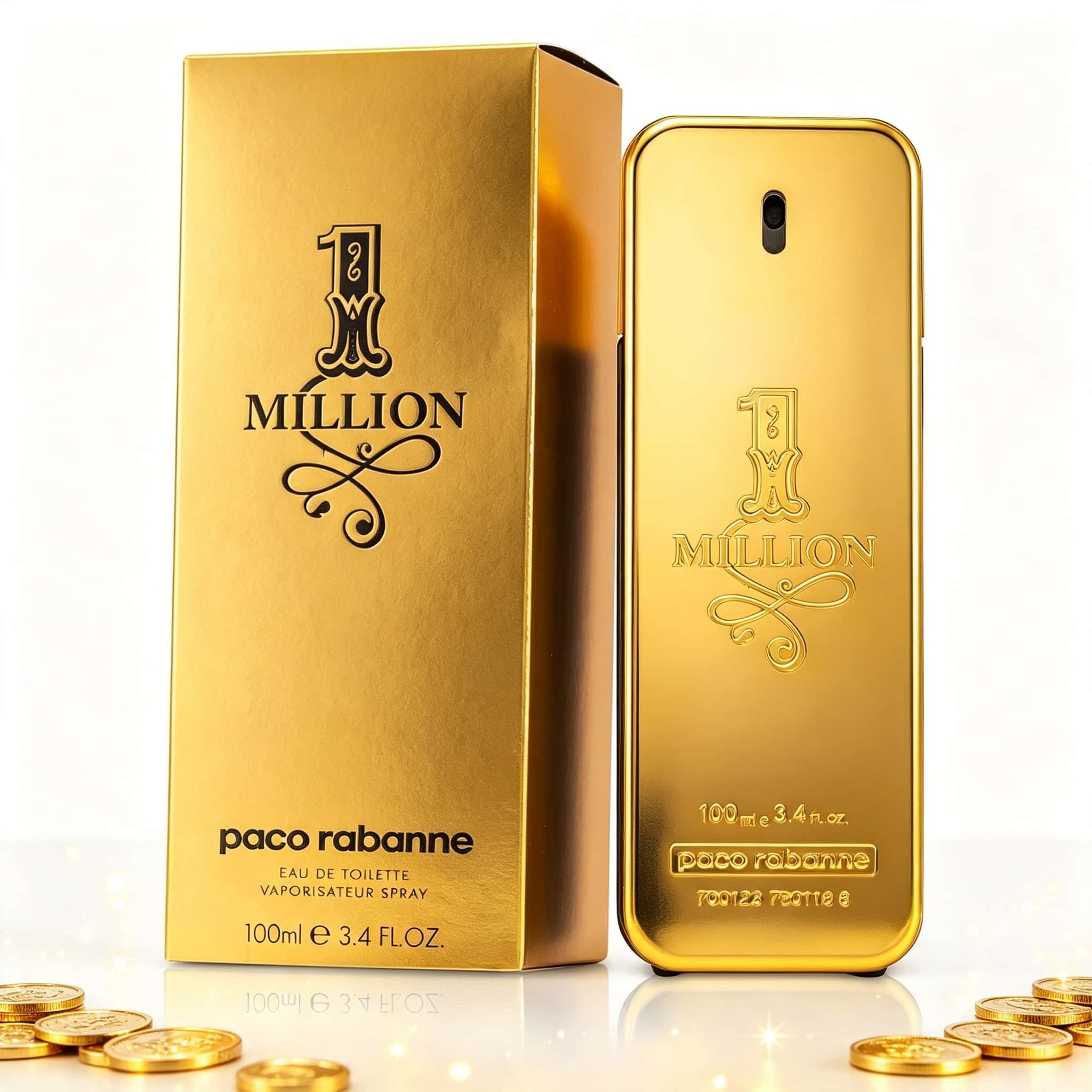 Paco Rabanne 1 Million Men Per - Packaging บทวิจารณ์และราคา