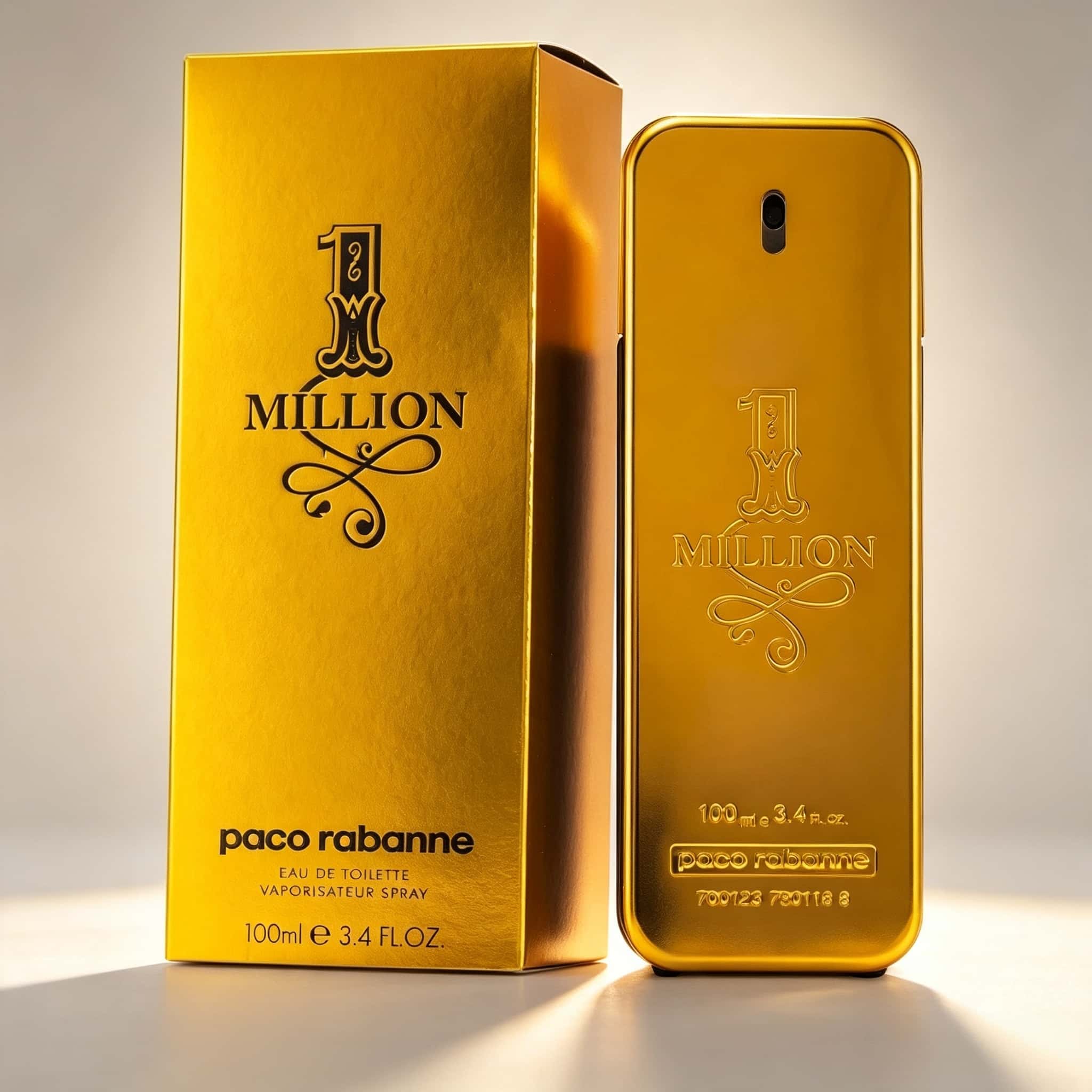 Paco Rabanne 1 Million Men Per - Packaging บทวิจารณ์และราคา