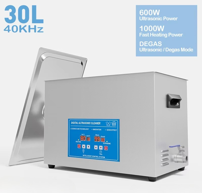 ถังแช่อัลตราโซนิกสแตนเลสขนาด 3 - Ultrasonic Cleaner 30L Industrial บทวิจารณ์และราคา