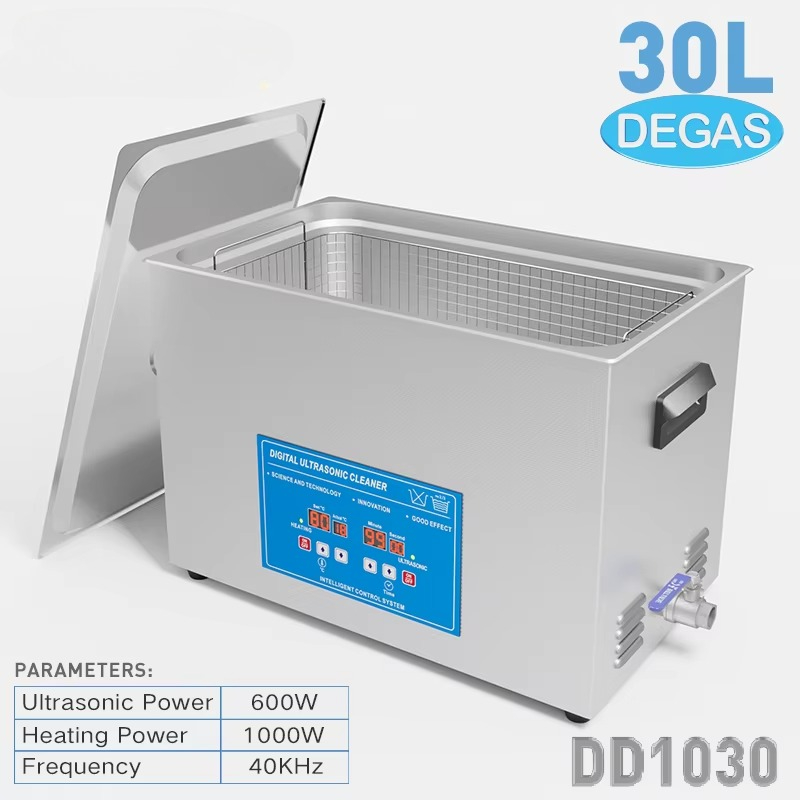 ถังแช่อัลตราโซนิกสแตนเลสขนาด 3 - Ultrasonic Cleaner 30L Industrial บทวิจารณ์และราคา