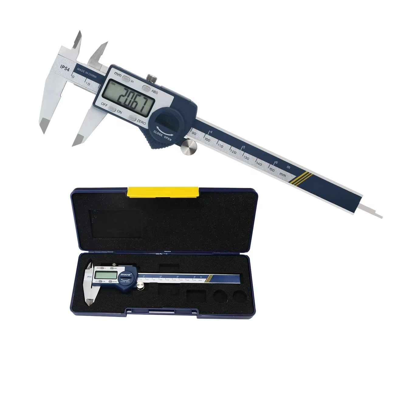 เวอร์เนียร์คาลิปเปอร์ดิจิตอล I - Digital Caliper 150Mm Stainless Steel บทวิจารณ์และราคา