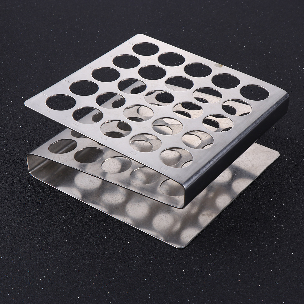ชั้นวางหลอดทดลองสแตนเลสรูปตัว  - Lab Equipment บทวิจารณ์และราคา
