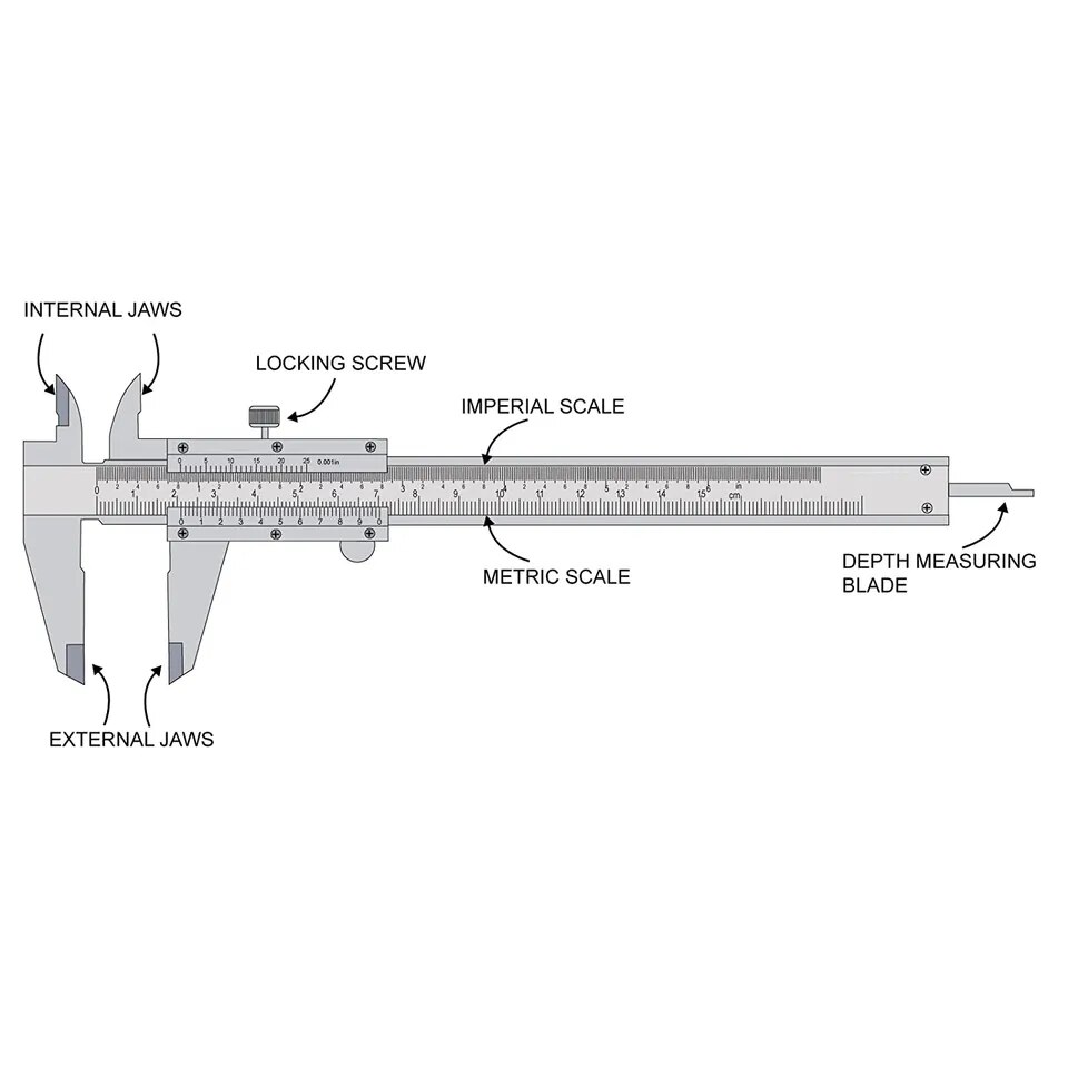 สกรูล็อก0-150มม. สแตนเลสเวอร์เ - Digital Caliper 150Mm Stainless Steel บทวิจารณ์และราคา