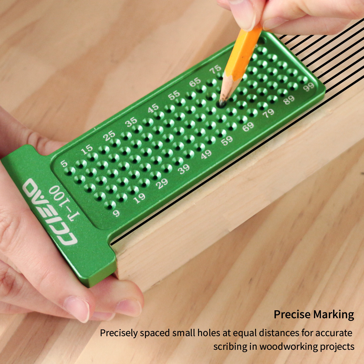 4 นิ้ว/100 มม.ไม้ Scribe,เมตริ - Test Instruments บทวิจารณ์และราคา