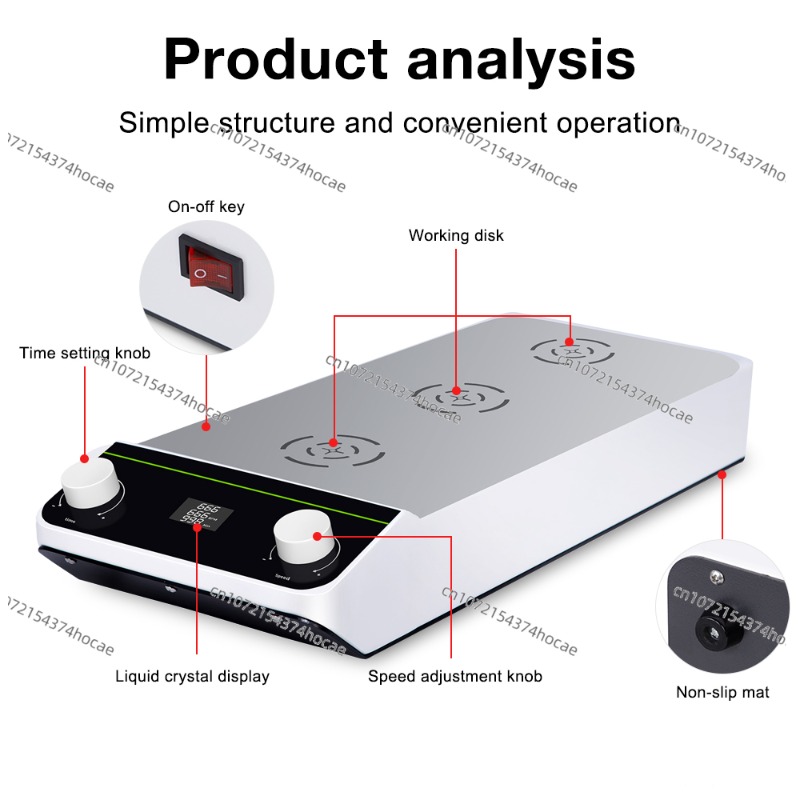 เครื่องกวนสารแม่เหล็กไฟฟ้าแบบห - Lab Magnetic Stirrer Hot Plate บทวิจารณ์และราคา