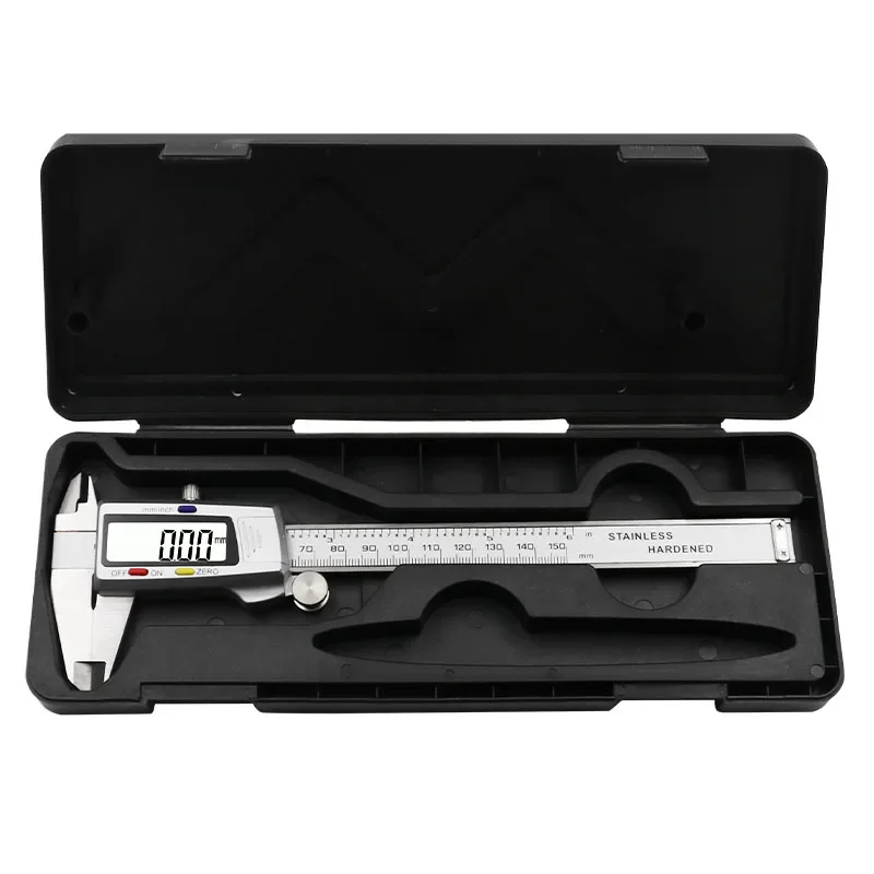 เครื่องมือวัดสแตนเลสสตีลดิจิตอ - Digital Caliper 150Mm Stainless Steel บทวิจารณ์และราคา