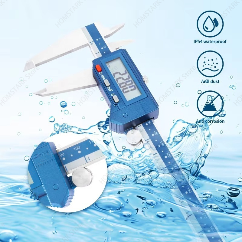 คาลิปเปอร์ดิจิตอลกันน้ำมาตรฐาน - Digital Caliper 150Mm Stainless Steel บทวิจารณ์และราคา