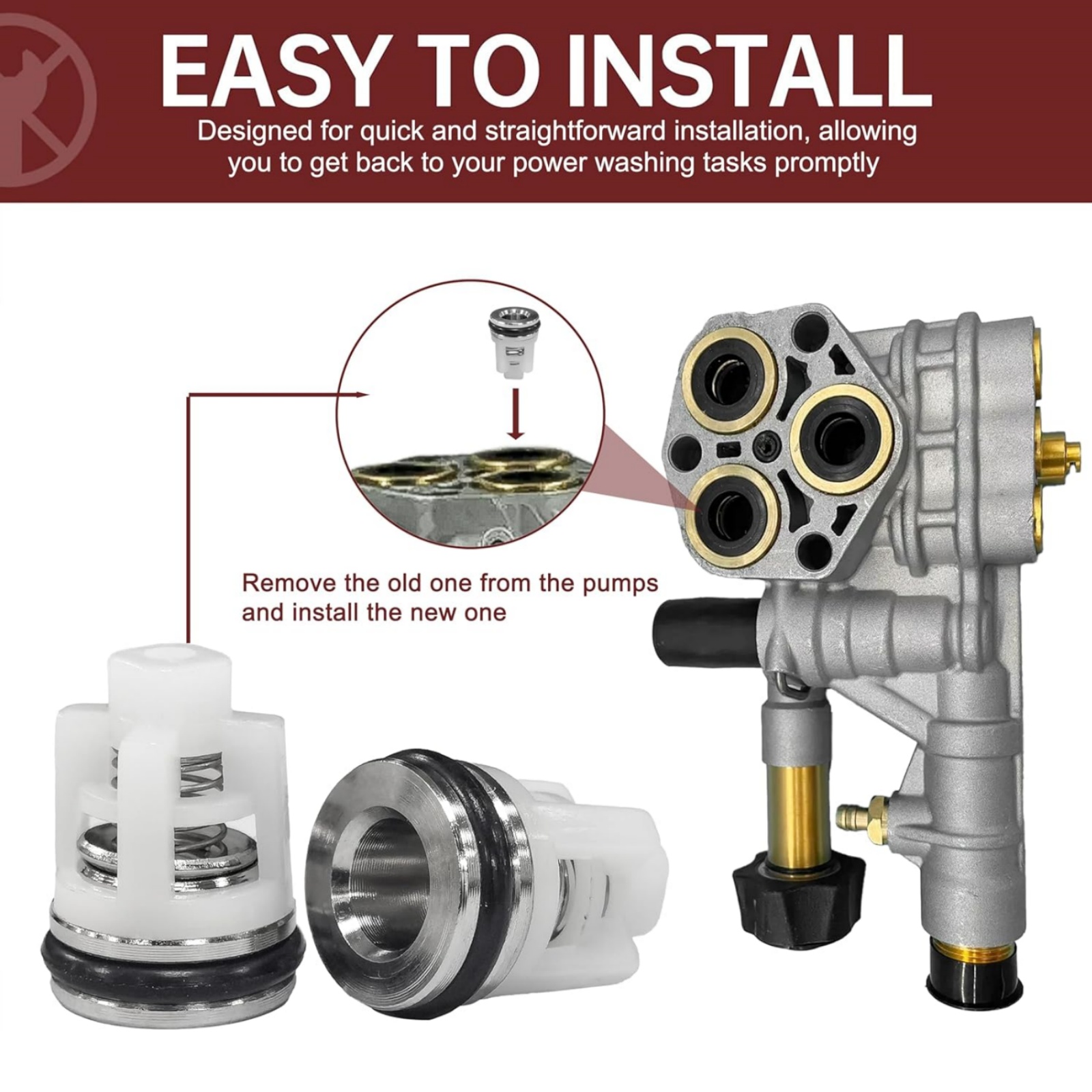 ชุดซ่อมวาล์วเครื่องฉีดน้ำแรงดั - Vacuum Chamber Kit With Pump บทวิจารณ์และราคา