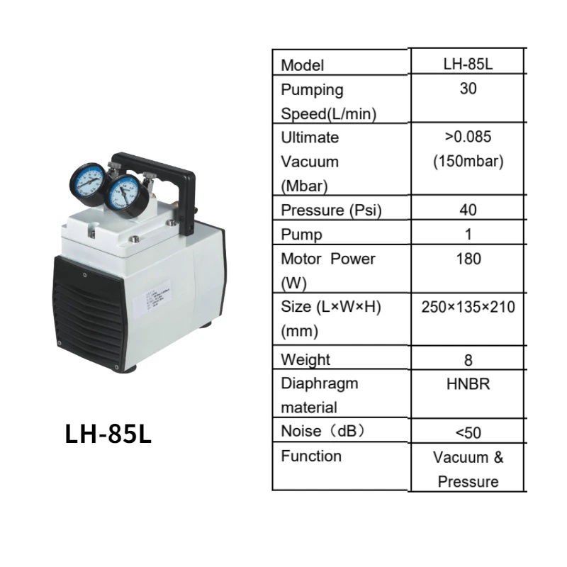ปั๊มสุญญากาศไดอะแฟรมไร้น้ำมัน  - Lab Equipment บทวิจารณ์และราคา